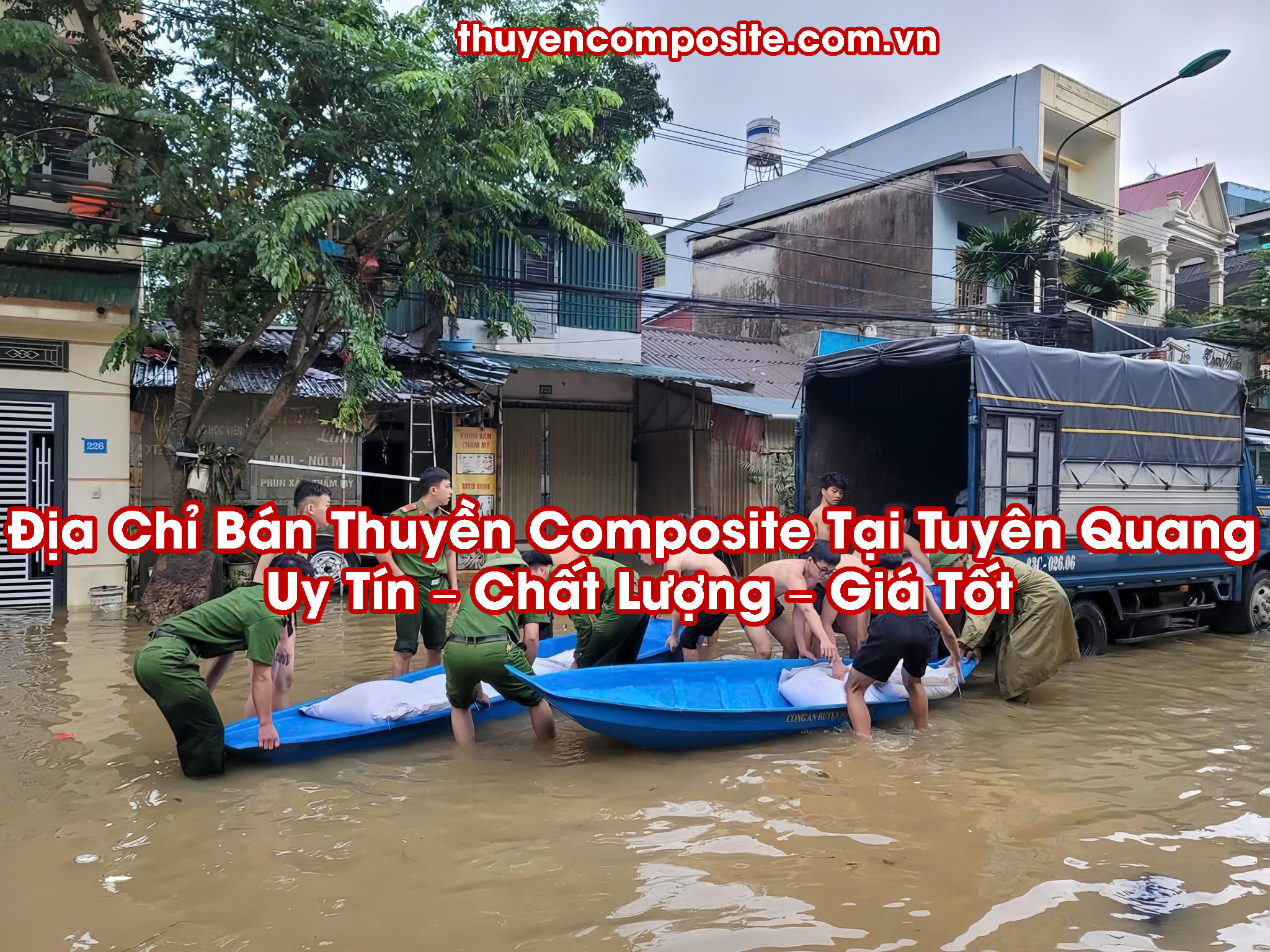 Địa Chỉ Bán Thuyền Composite Tại Tuyên Quang Uy Tín – Chất Lượng – Giá Tốt
