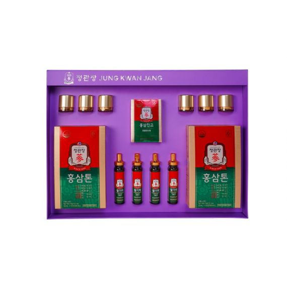 Hộp Quà Tết KGC Jung Kwan Jang 2026 Giao Long Đắc Thủy cao cấp